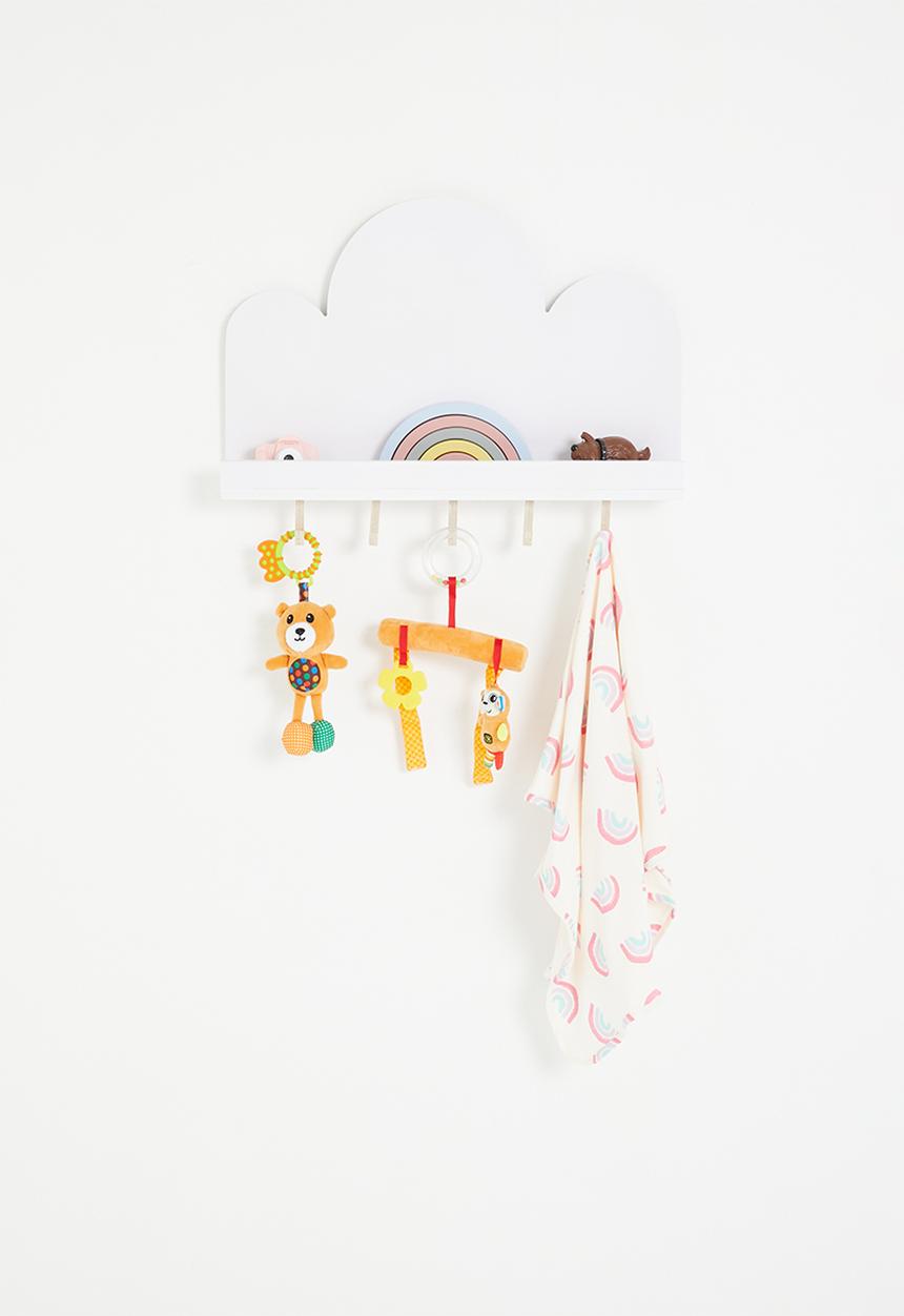 Native Decor - Head in the sky shelf-white