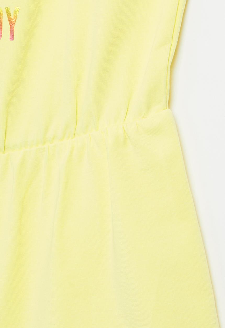 SISSY BOY - Playsuit with ruffle details - pale yellow