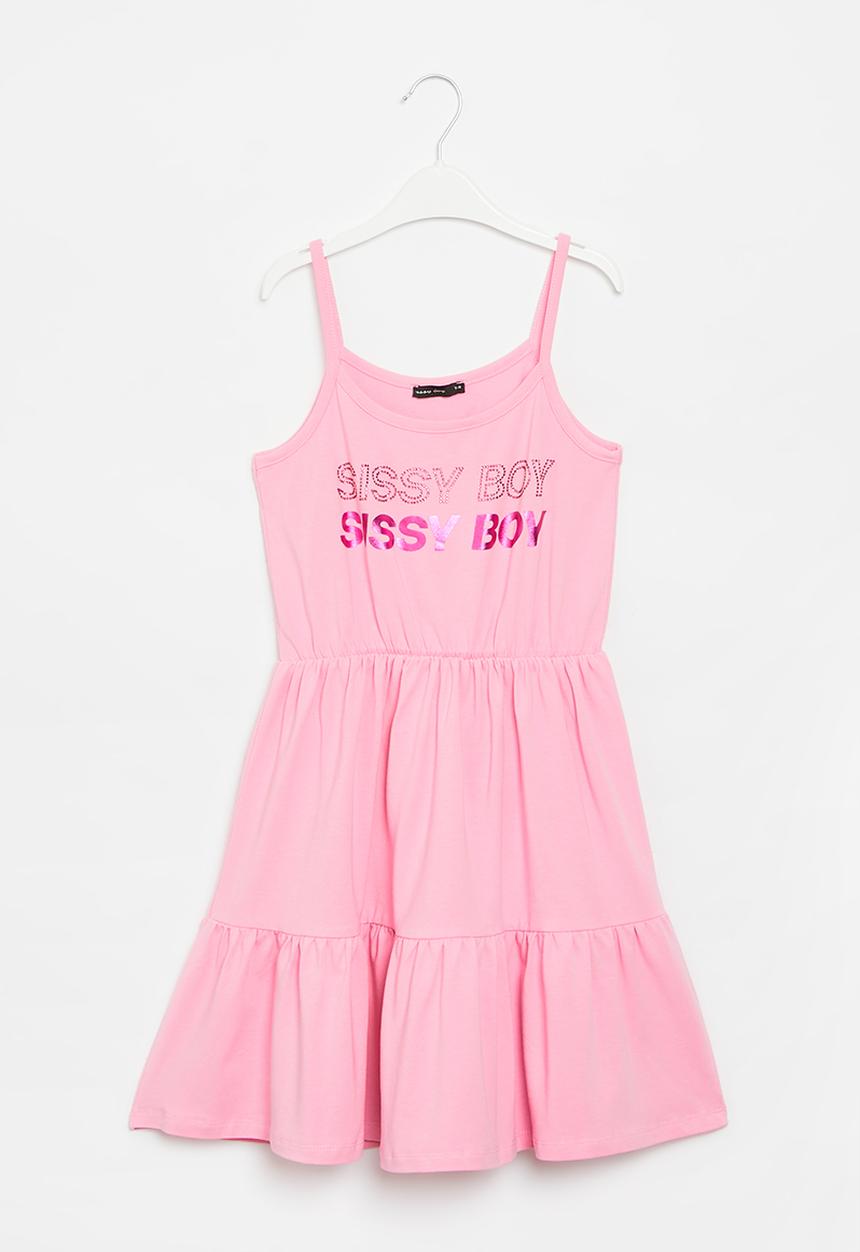 SISSY BOY - Playsuit with ruffle details - bubblegum