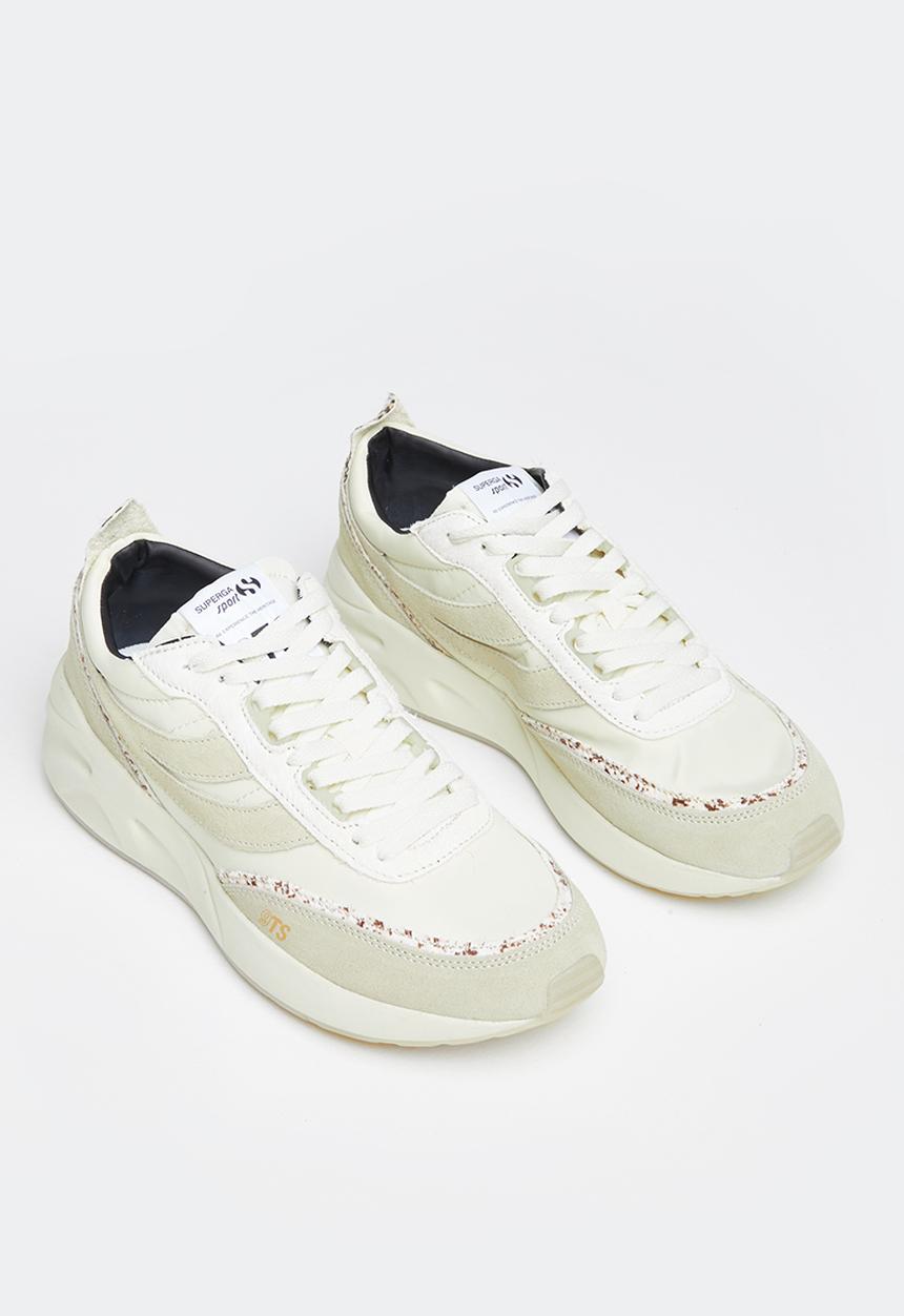 SUPERGA - S71257w - a24 beige lt eggshell spots