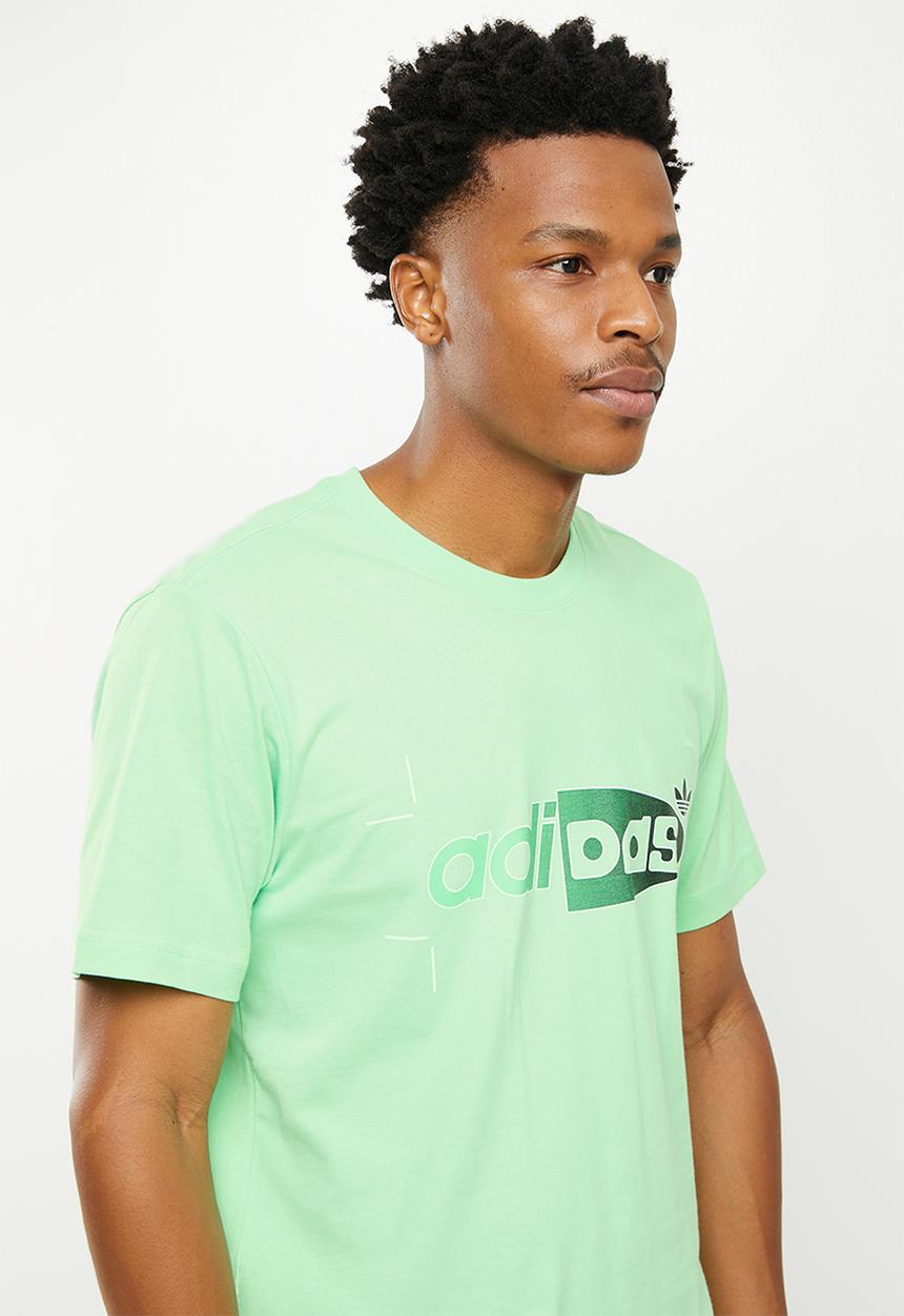 adidas Originals - Hs linear t m - glory mint