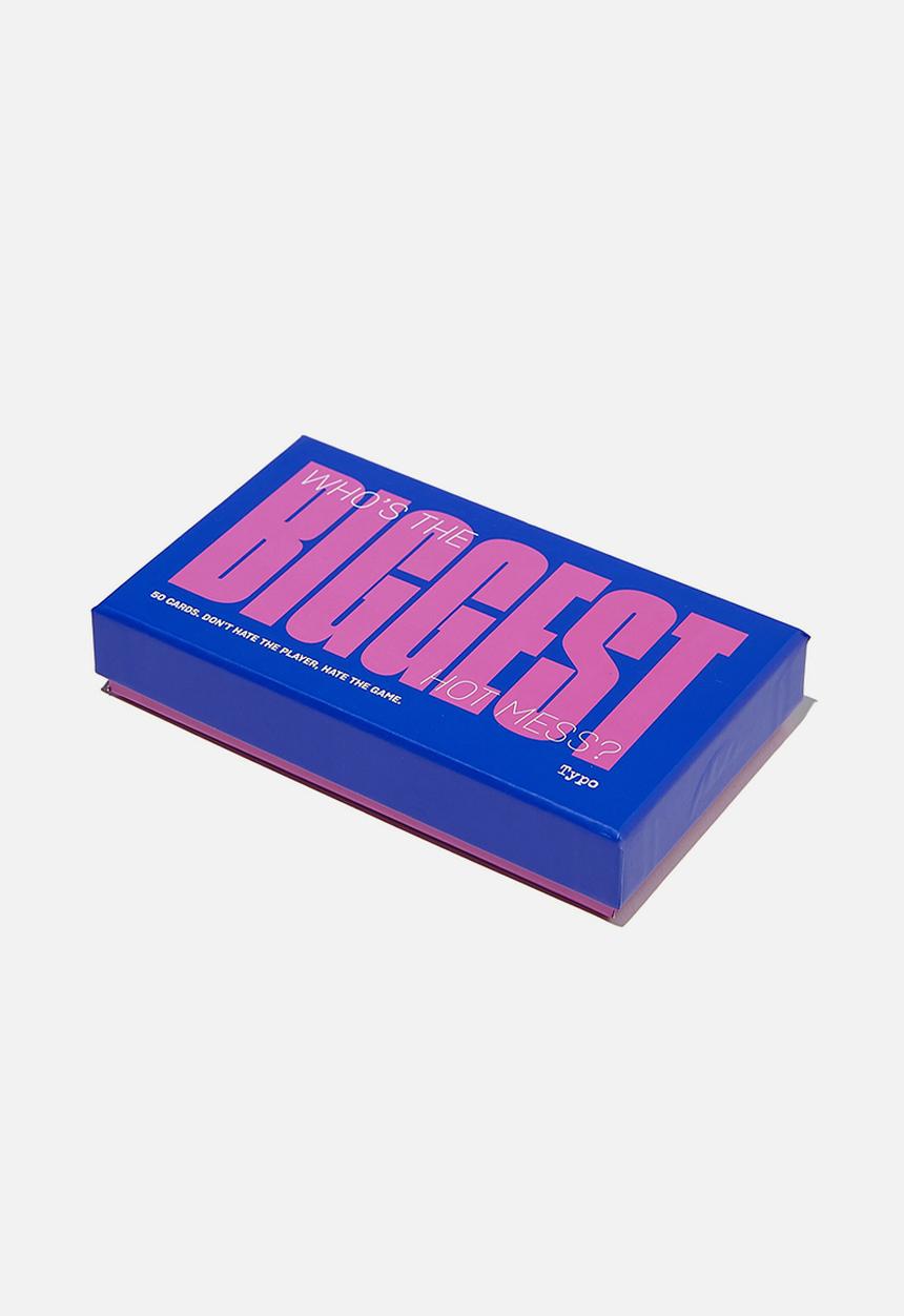 Typo - Oversized table card games - hot mess - navy