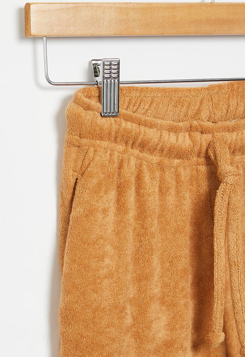 Superbalist - Terry fleece short with print - orange