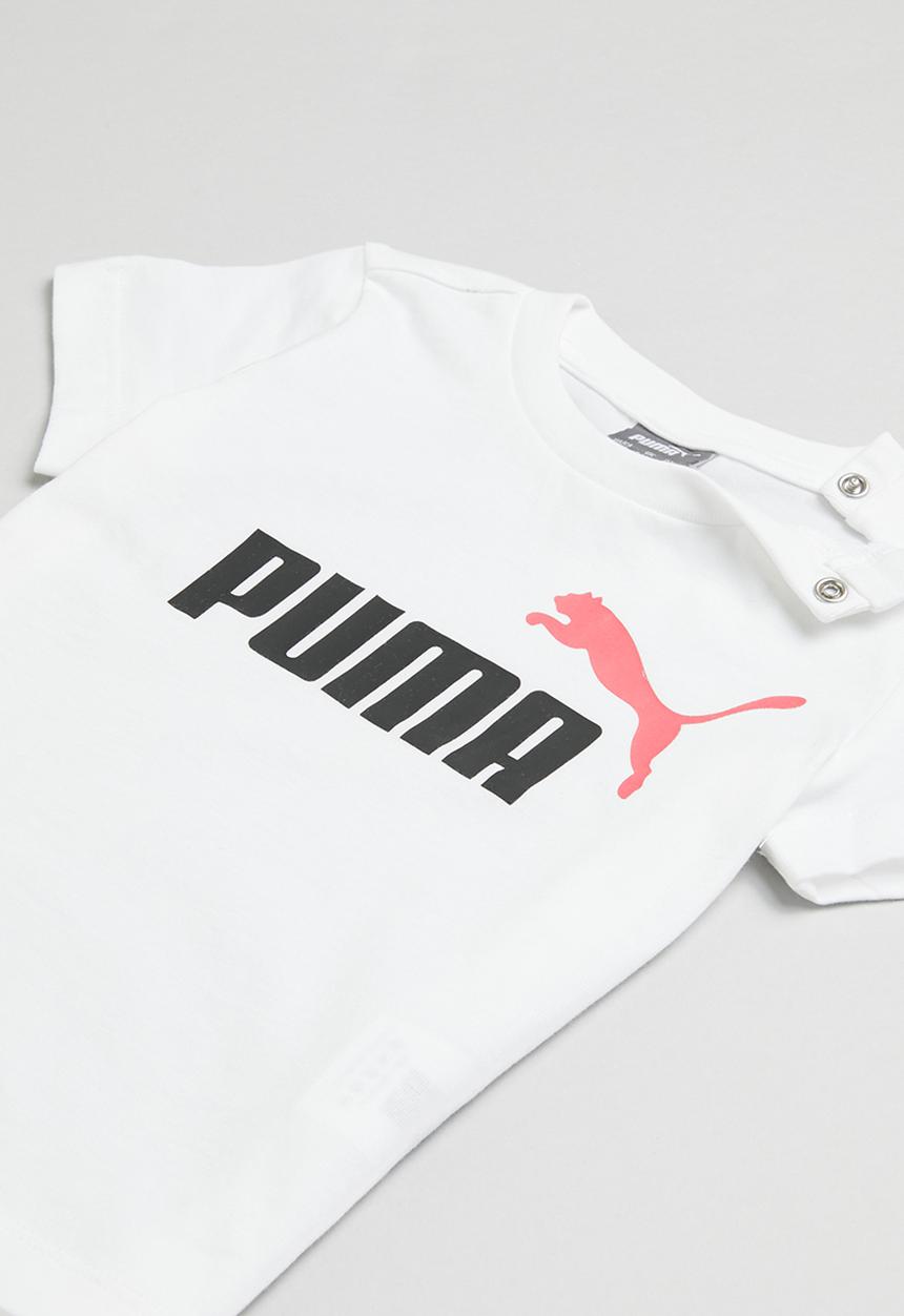 PUMA - Minicats tee & shorts set - sunset pink