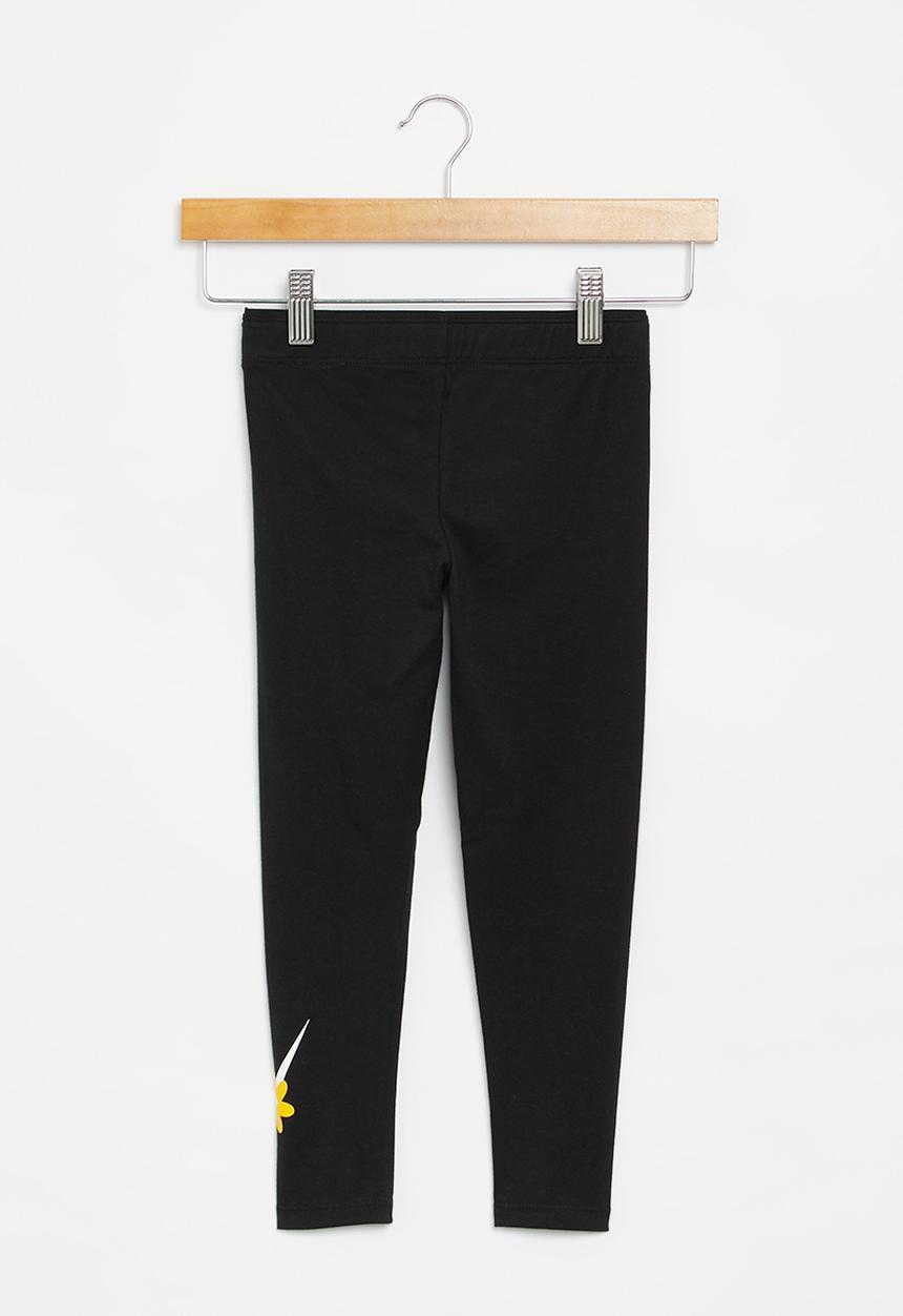 Nike - Nike girls sport daisy legging - black