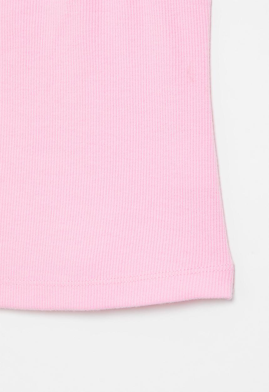 Superbalist - Strappy rib vest - pink
