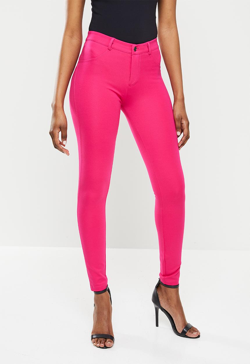 SISSY BOY - Joey: Axel Sculpt In Ponti Knit - hot pink