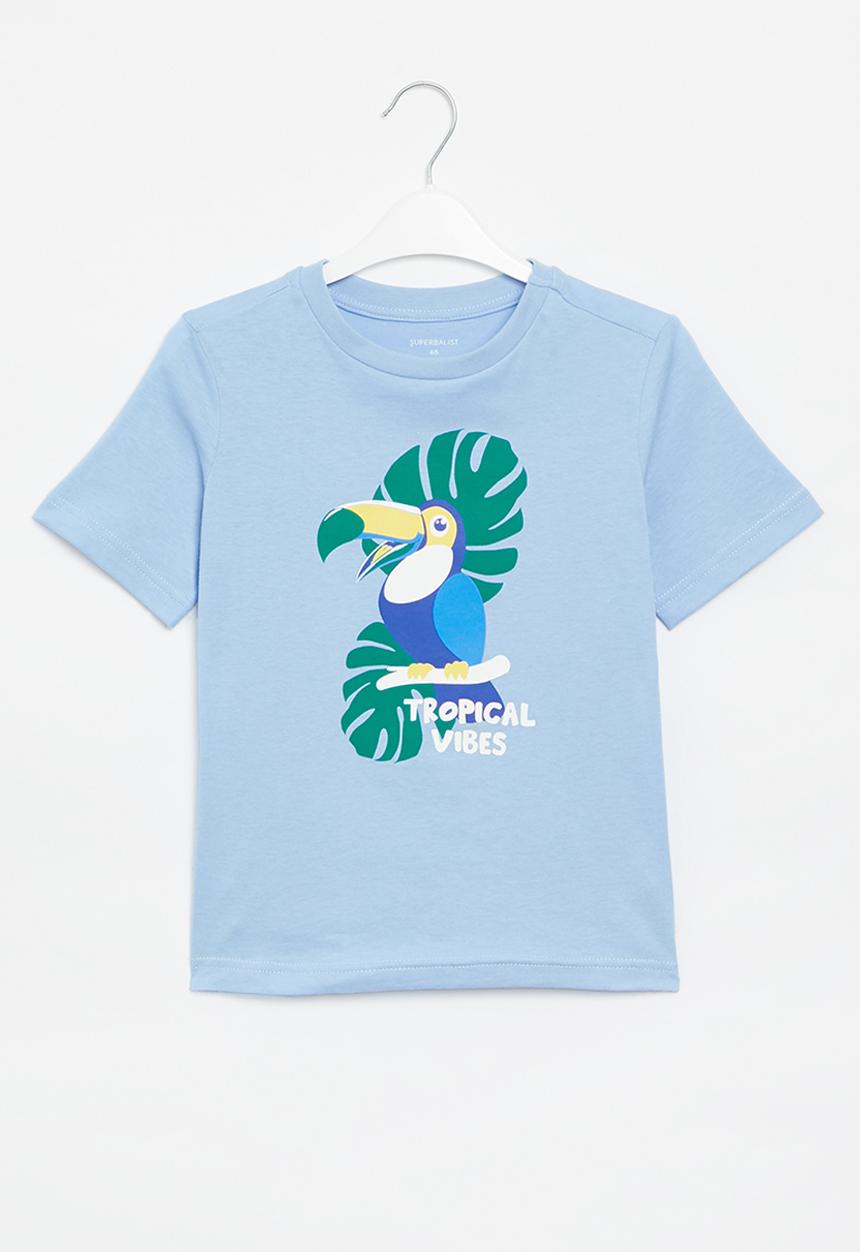 Superbalist - Boys styled t-shirt - blue