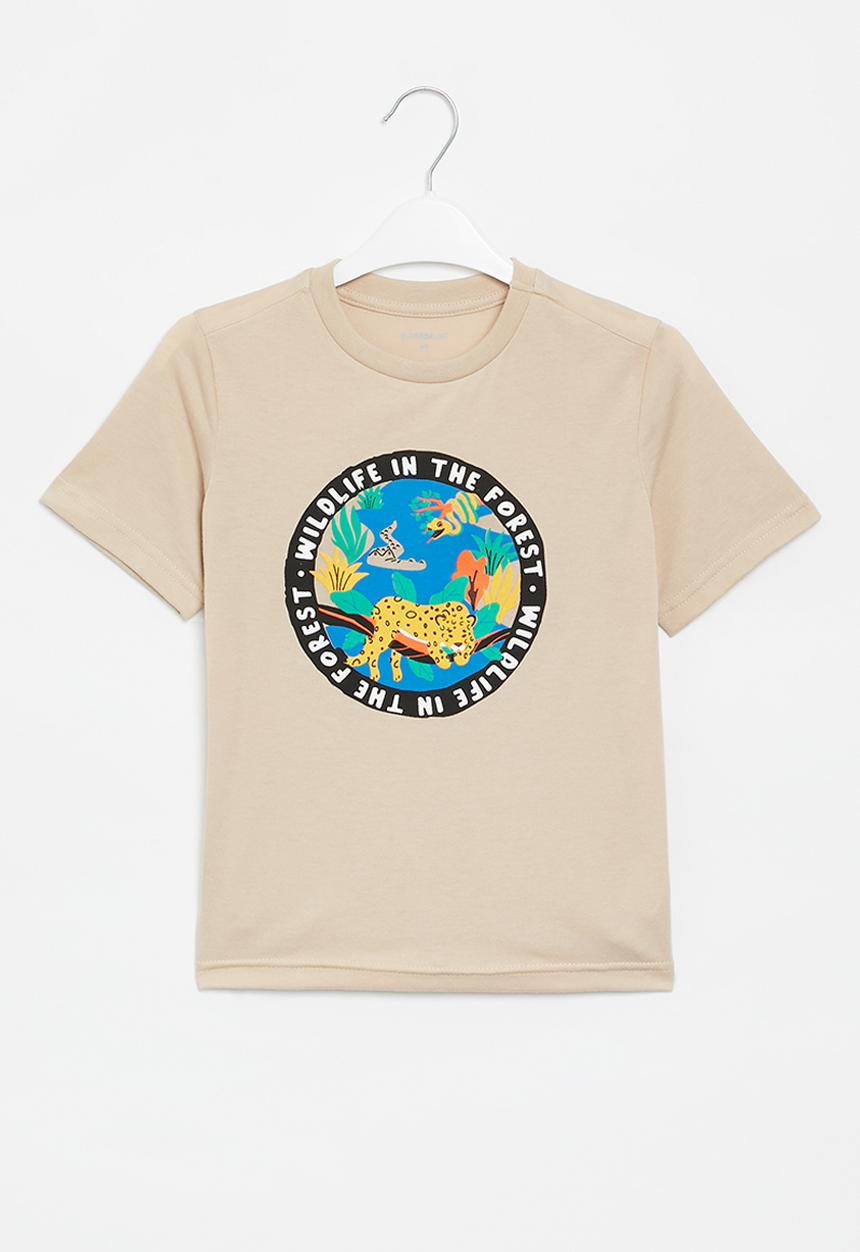 Superbalist - Boys styled t-shirt - brown