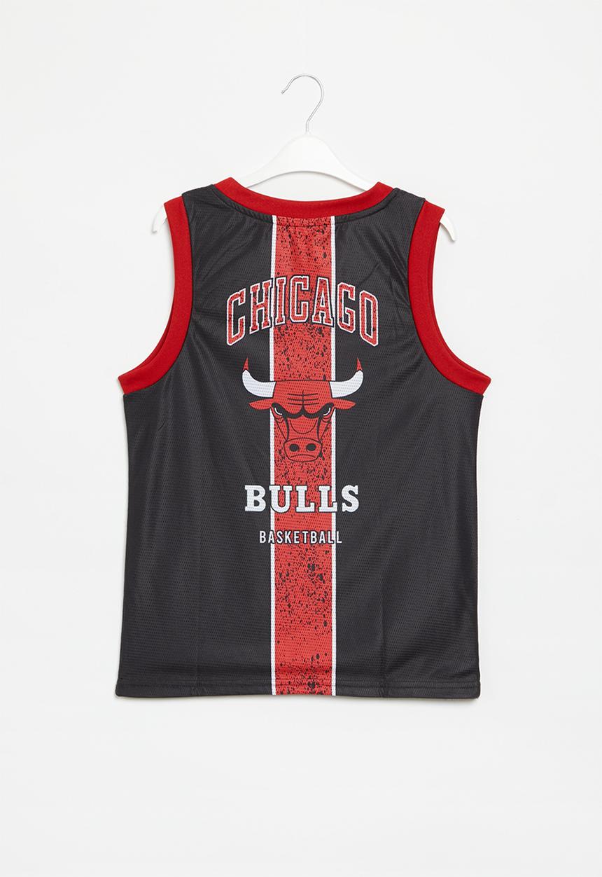 NBA - Chicago bulls fashion mesh-rockstar vest - black