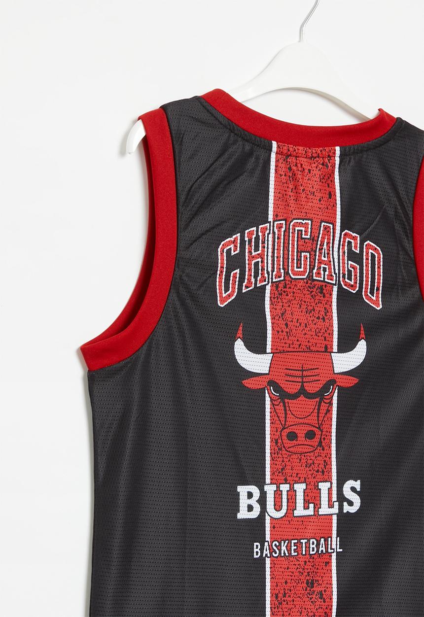 NBA - Chicago bulls fashion mesh-rockstar vest - black