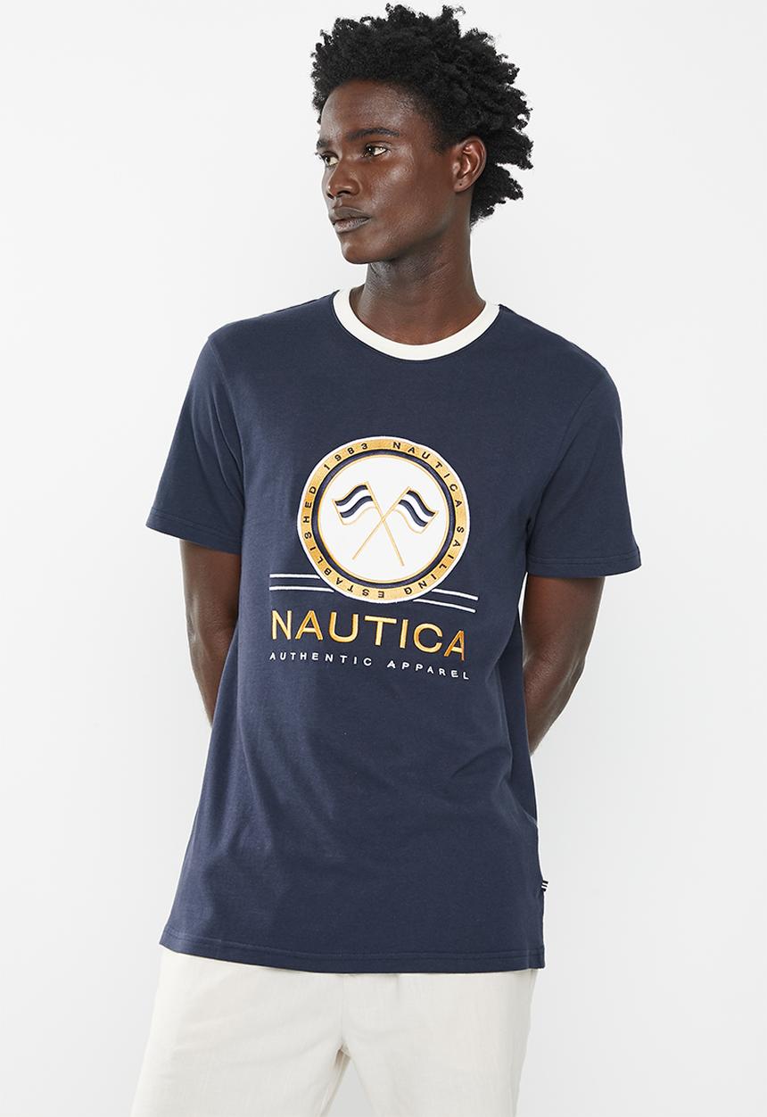 Nautica - Navi short sleeve T-shirt - dark navy
