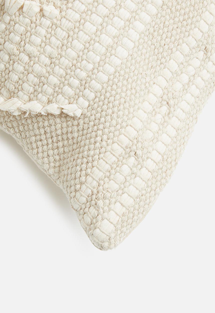Sixth Floor - Kira woven cushion cover - natural