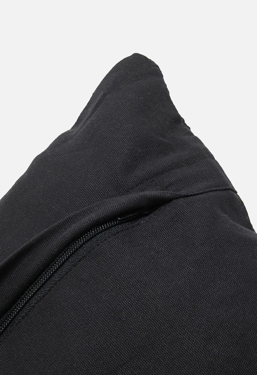 Sixth Floor - Lumbar cushion cover - black & natural