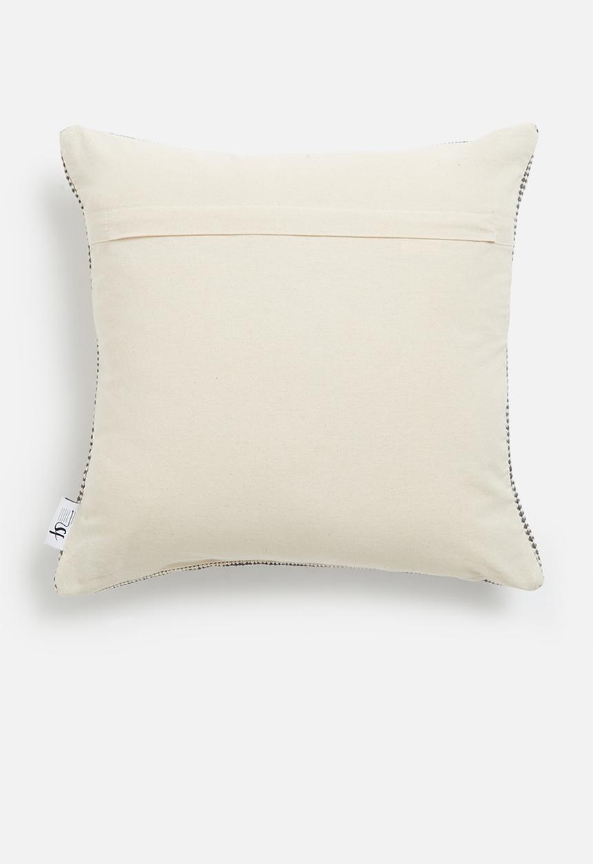 Sixth Floor - Tess woven cushion cover - grey