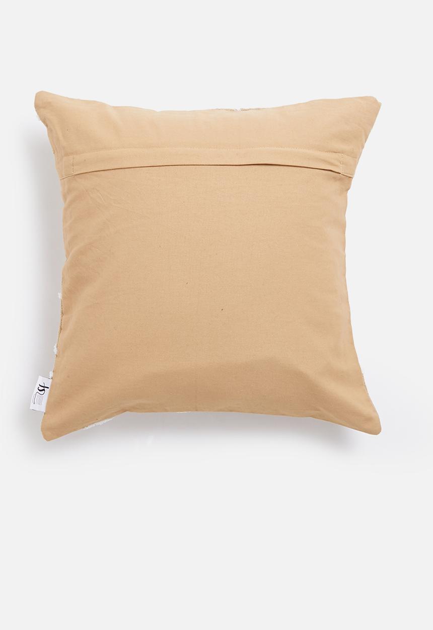 Sixth Floor - Cally cushion cover- neutral