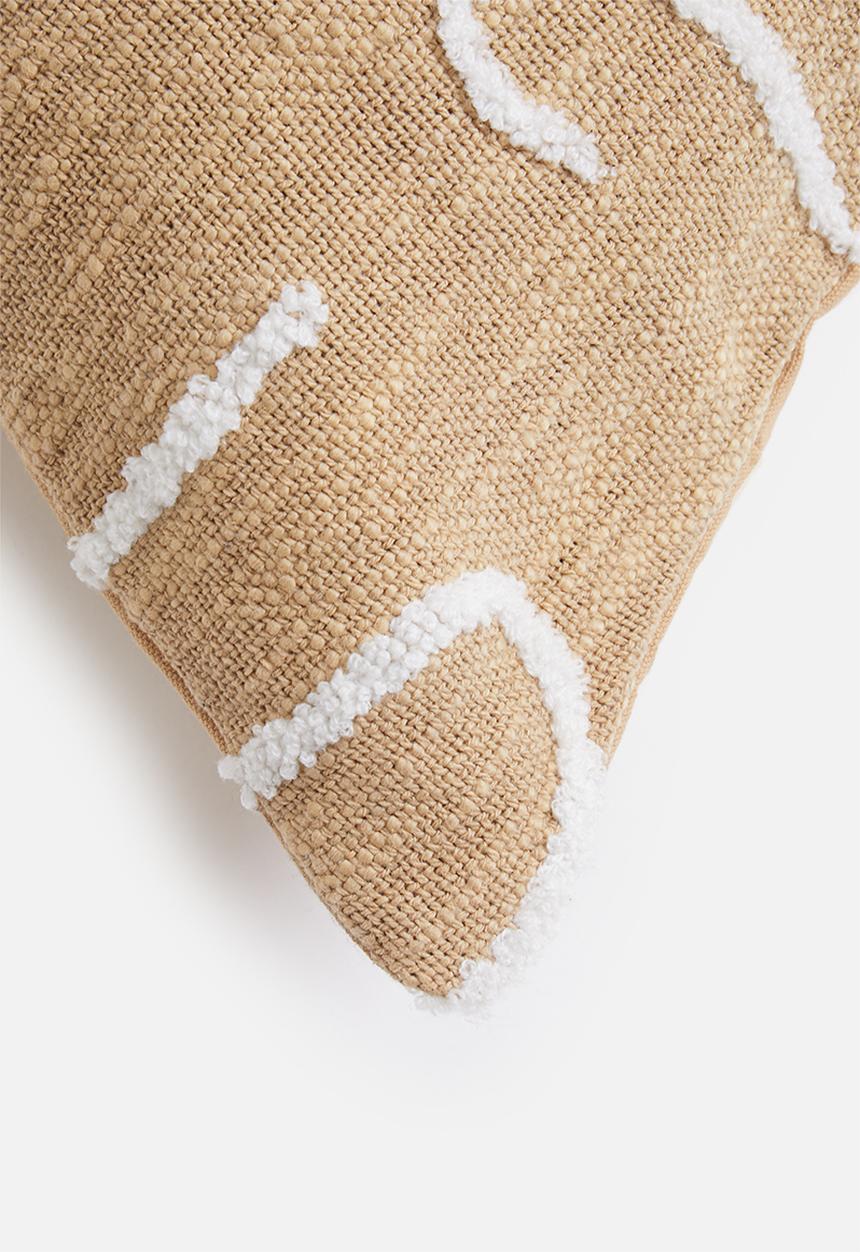 Sixth Floor - Cally cushion cover- neutral