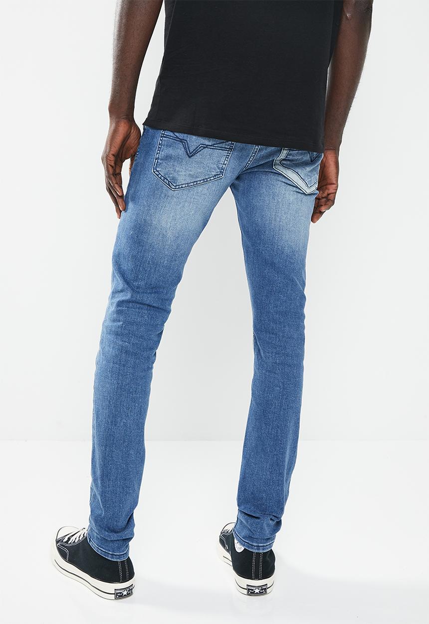 GUESS - An1monty super skinny - mid wash