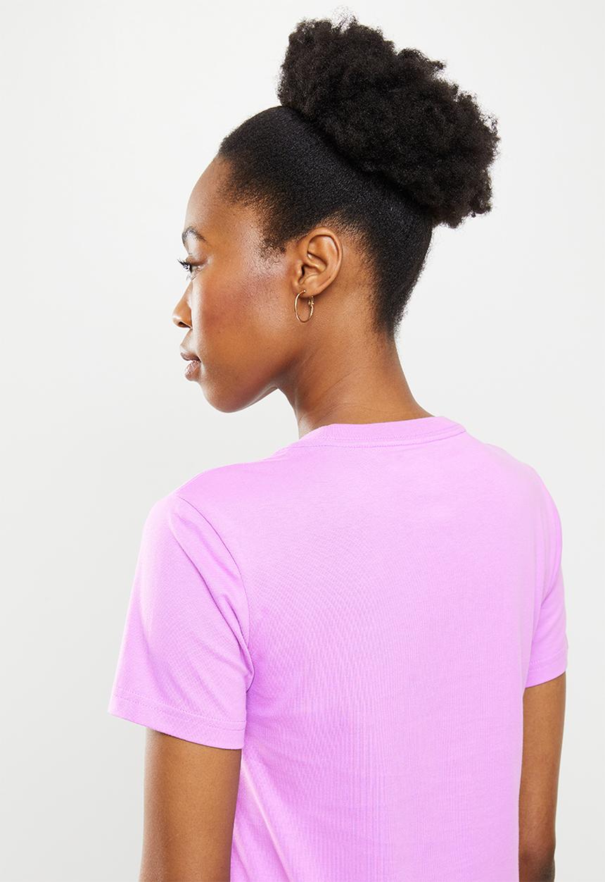 Converse - Metallic chuck taylor patch classic fit tee - violet shock
