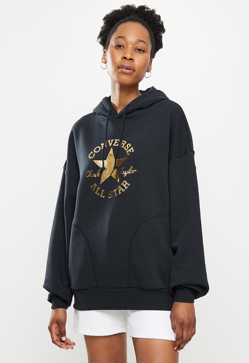 Converse - Chuck taylor patch pullover hoodie - black