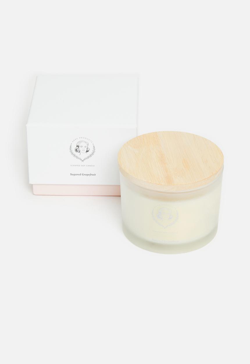 Anke Products - Sugared grapefruit scented soy candle - 370g