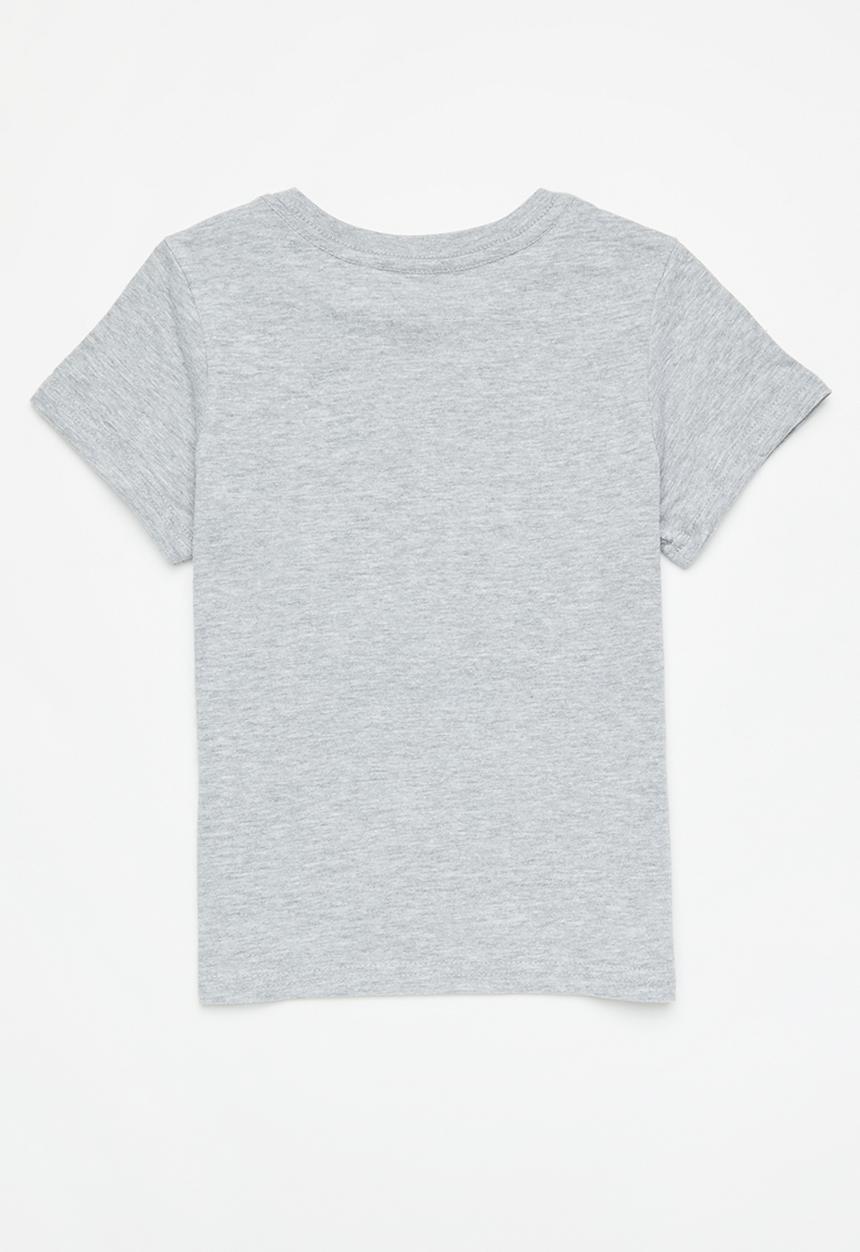 Superbalist - 2 pack printed tees - grey & coral