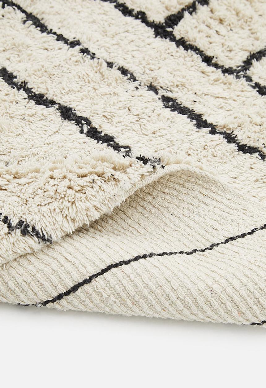 Sixth Floor - Sean tufted round rug - white