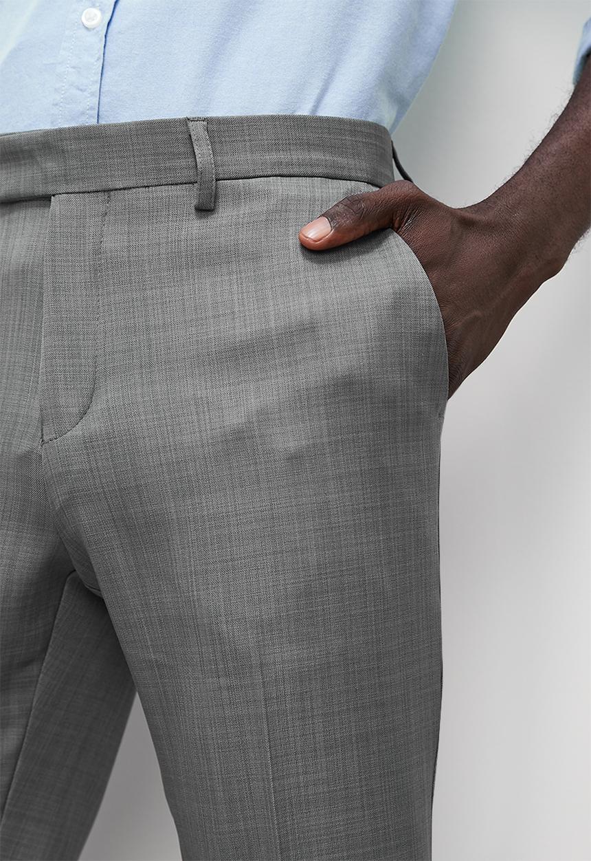 Superbalist - Charlie slim fit trousers - charcoal