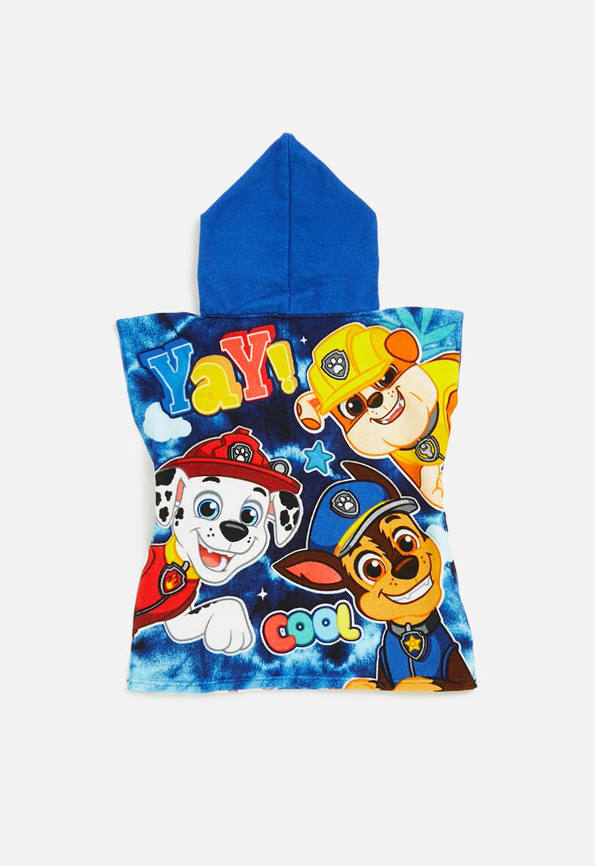 Character Group - Paw patrol hooded towel - blue