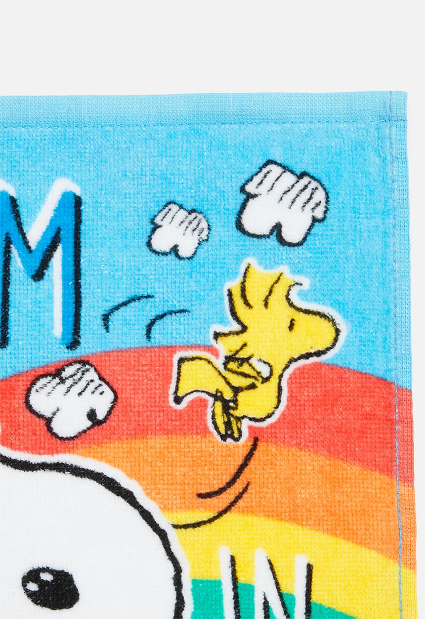 Character Group - Snoopy face cloth - blue