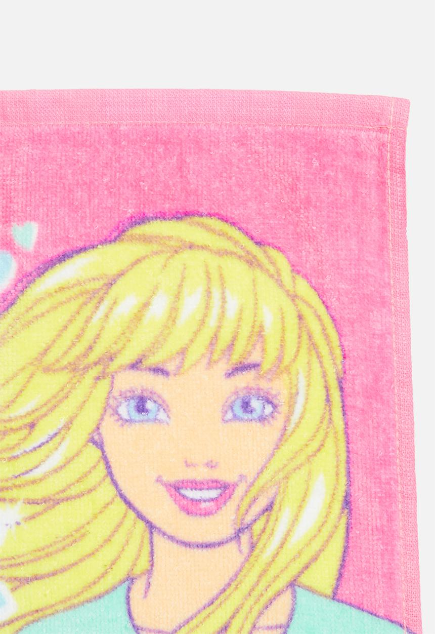 Character Group - Barbie face cloth - pink