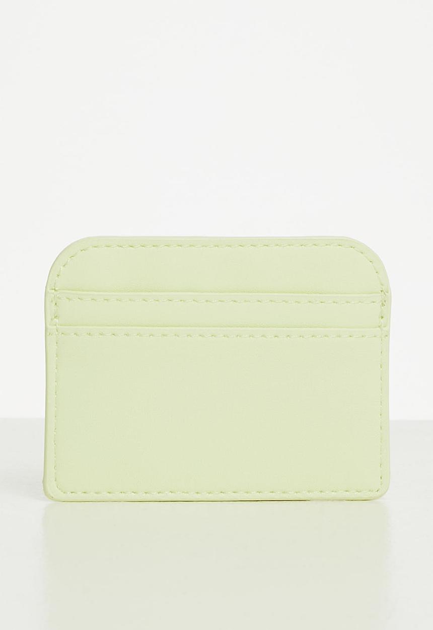 Calvin Klein - Ck must dome cardholder - soft lime