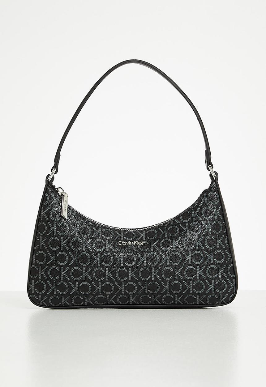 Calvin Klein - Ck must sm shoulder bag mono - black mono