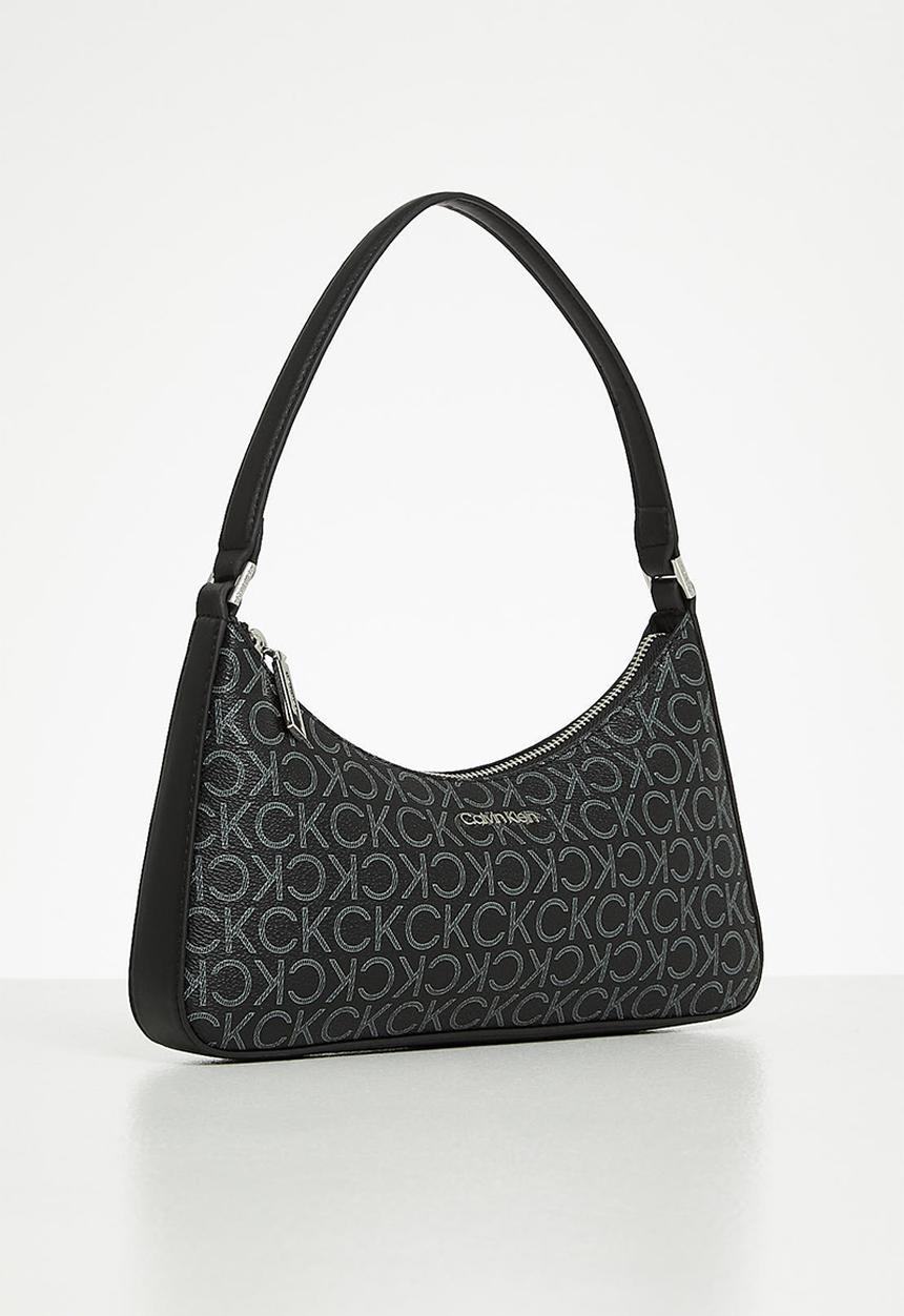 Calvin Klein - Ck must sm shoulder bag mono - black mono