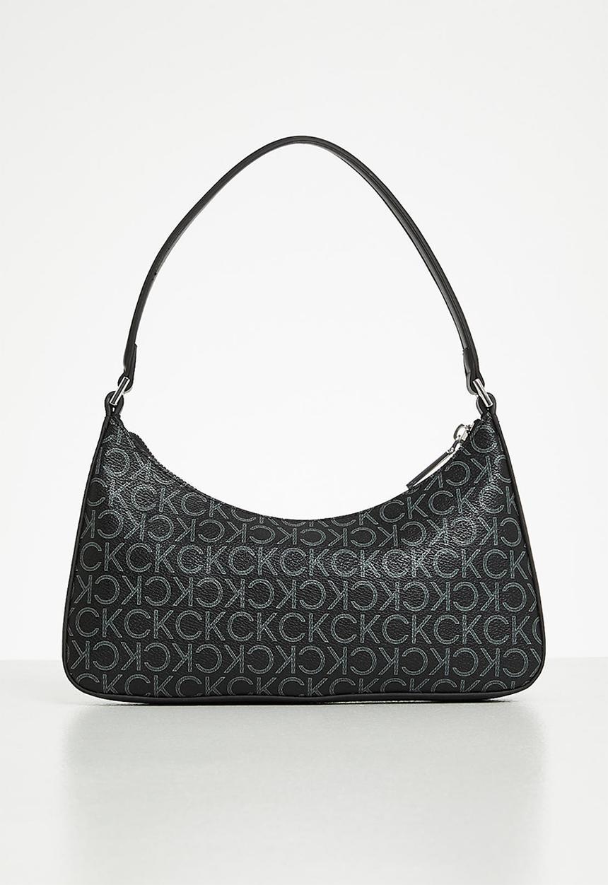 Calvin Klein - Ck must sm shoulder bag mono - black mono