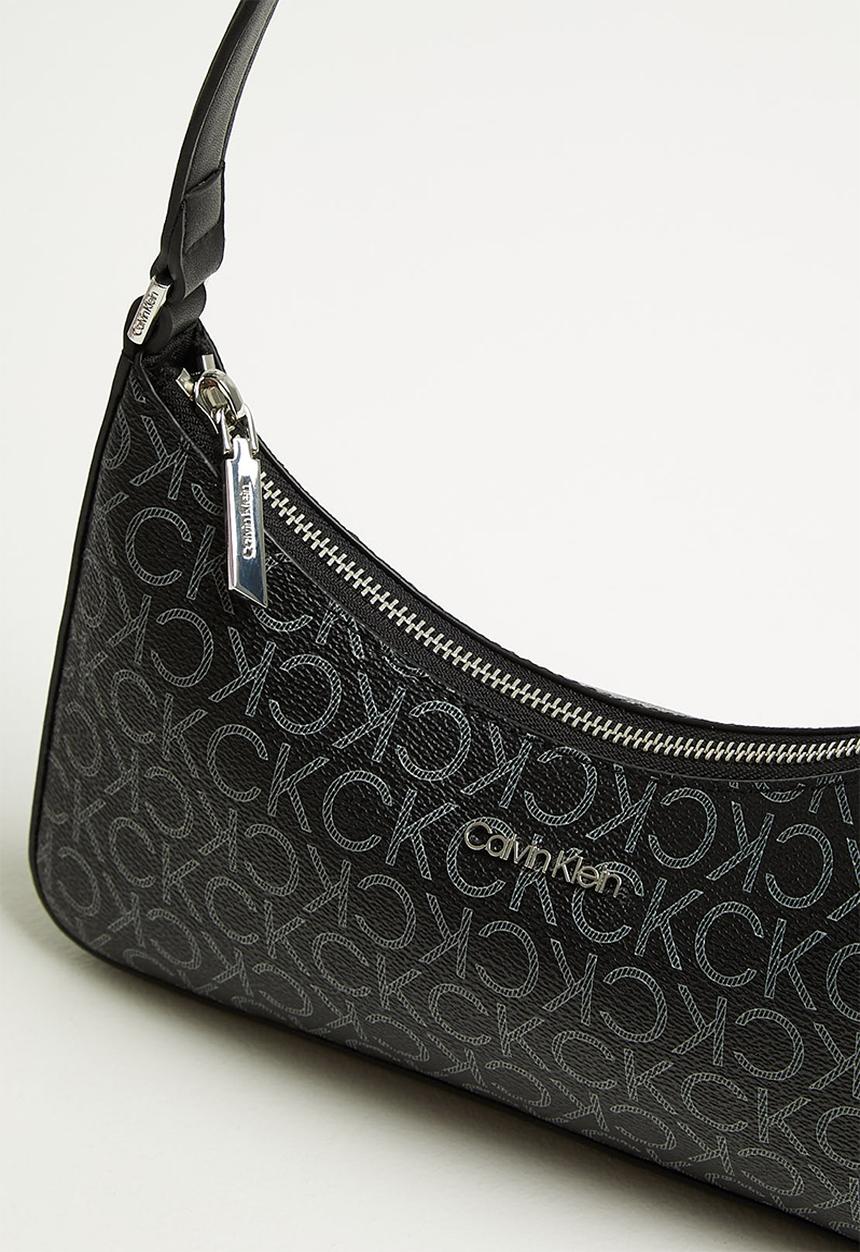 Calvin Klein - Ck must sm shoulder bag mono - black mono