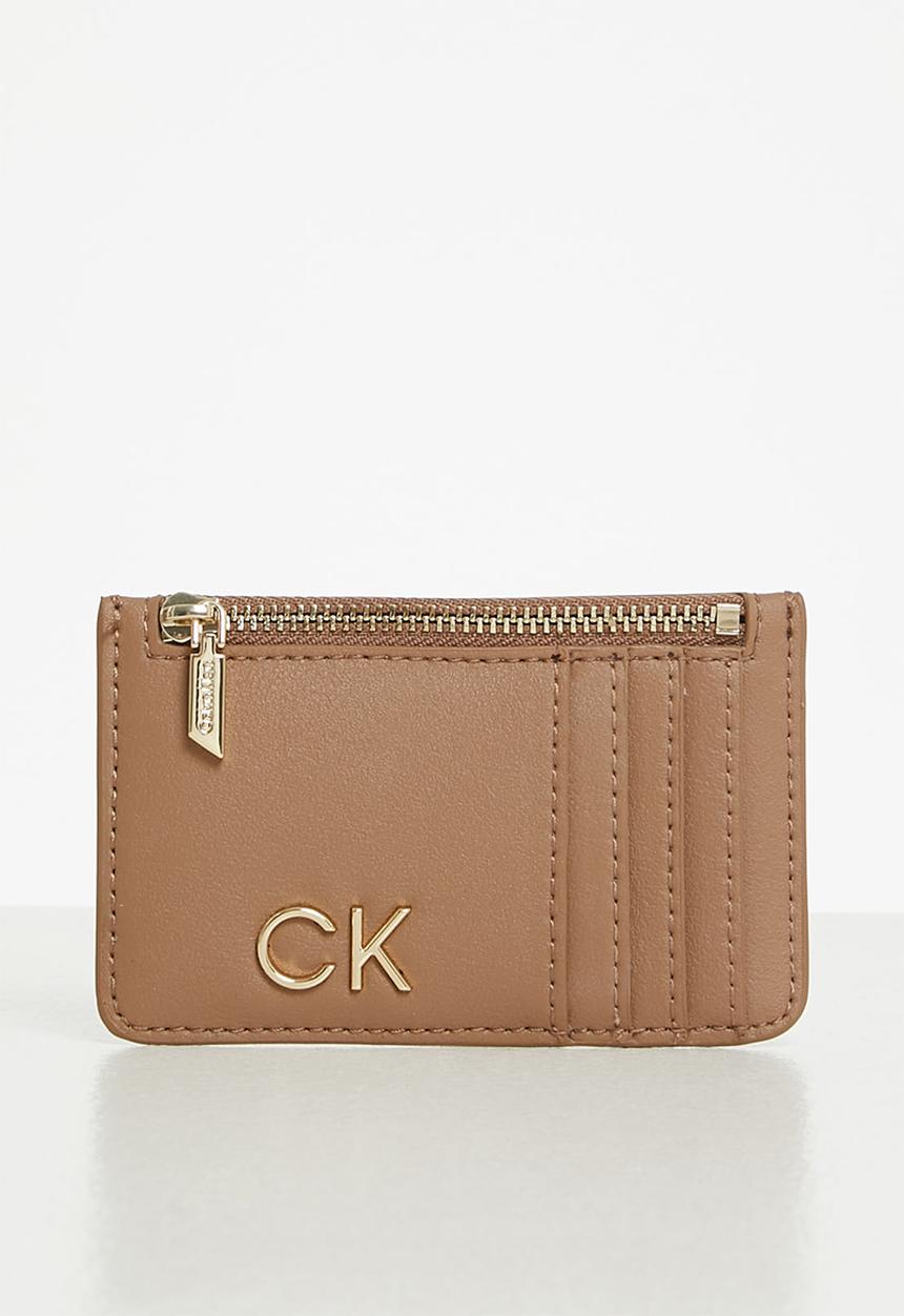 Calvin Klein - Re-lock mlti cardholder - safari canvas