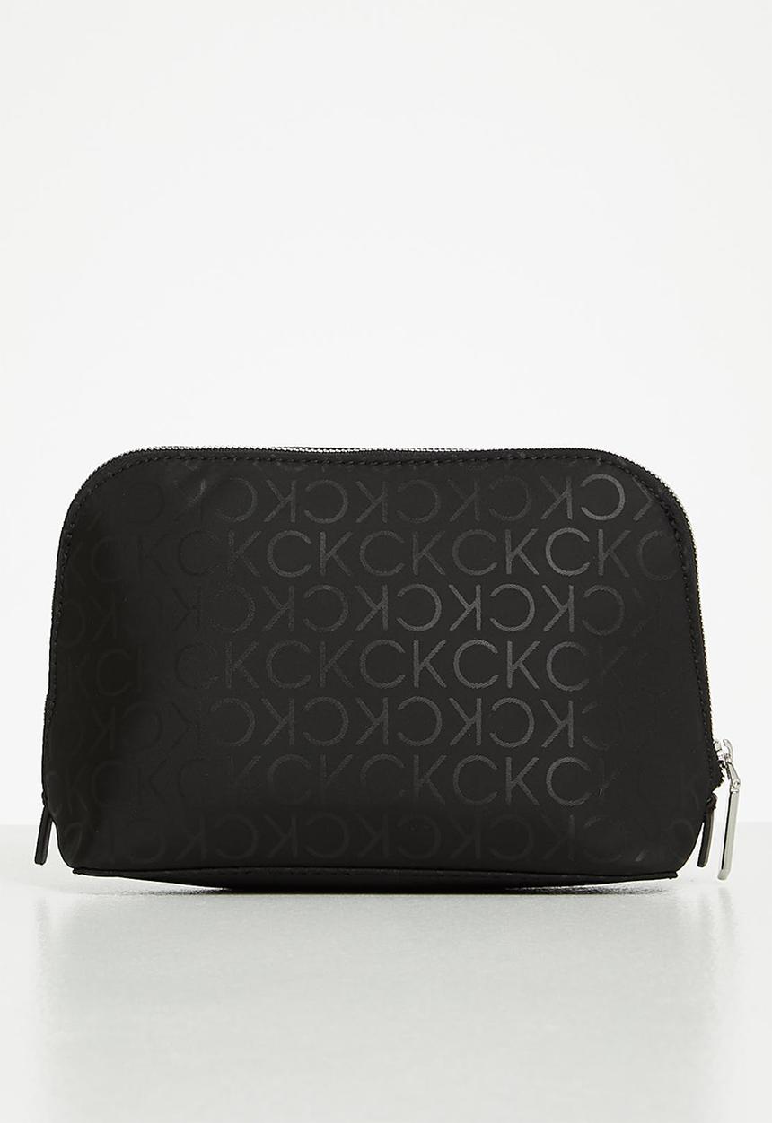 Calvin Klein - Ck must nylon washbag - black mono