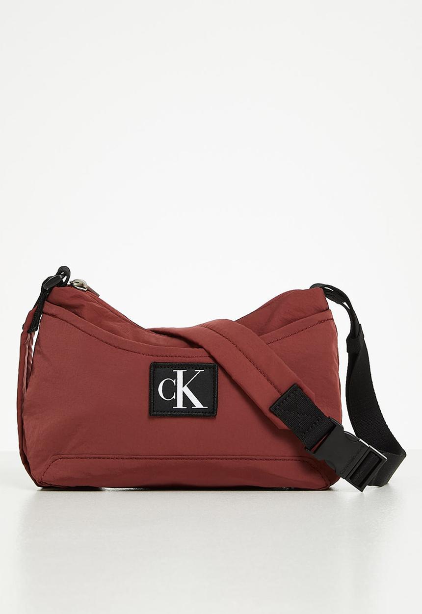 Calvin Klein - City nylon shoulder bag16 - terracotta tile