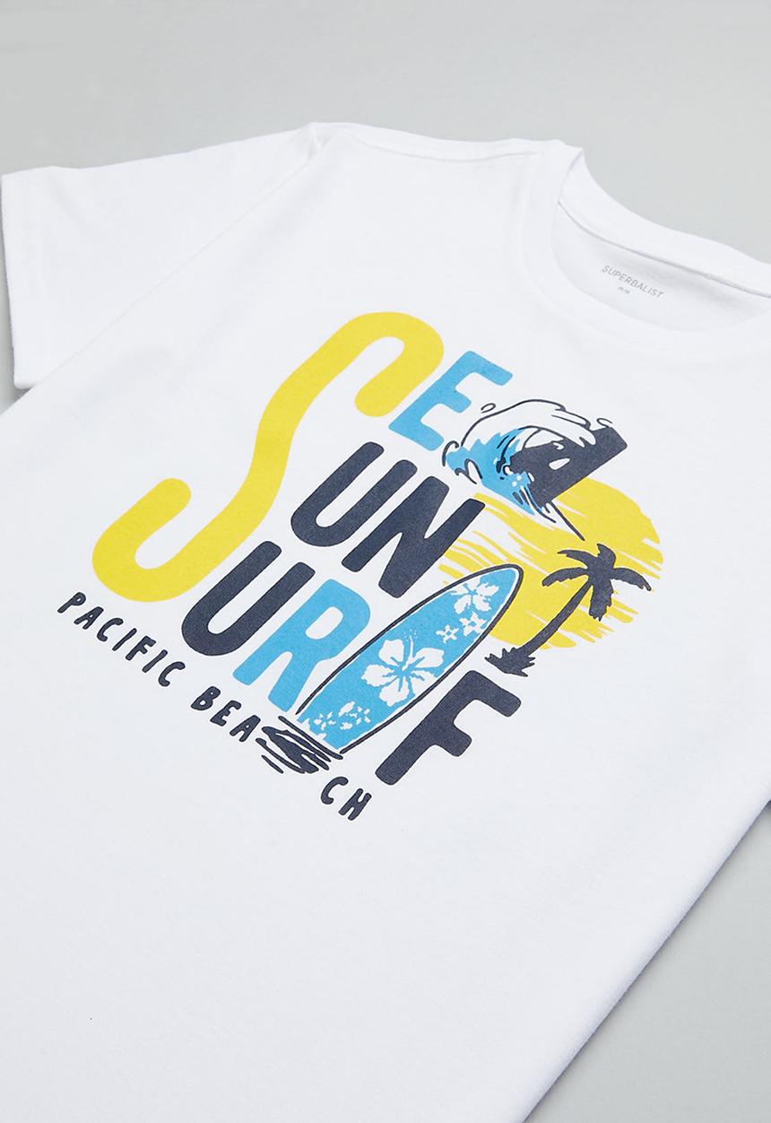 Superbalist - Summer pj set - white & navy