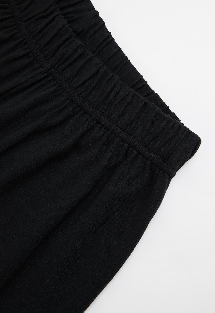 Superbalist - Summer pj set - ice melange & black
