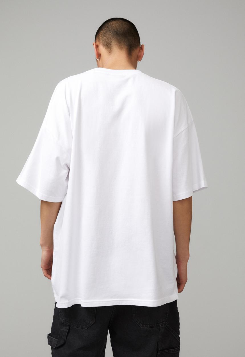 Factorie - Oversized ucla T-shirt - lcn ucla/white