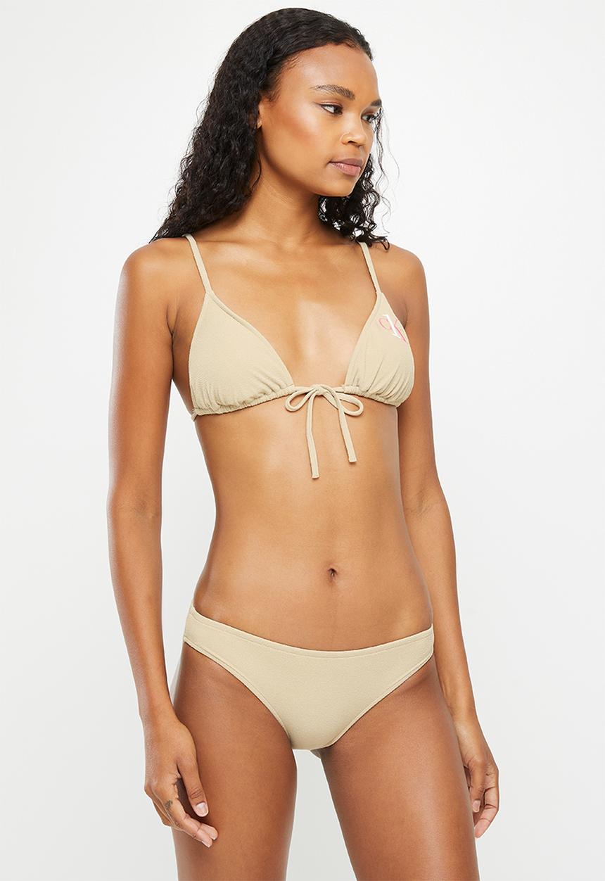 Calvin Klein - Bikini bottom one terry - sandalwood