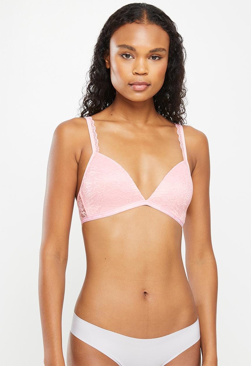 Calvin Klein - Triangle one lace - pink shell