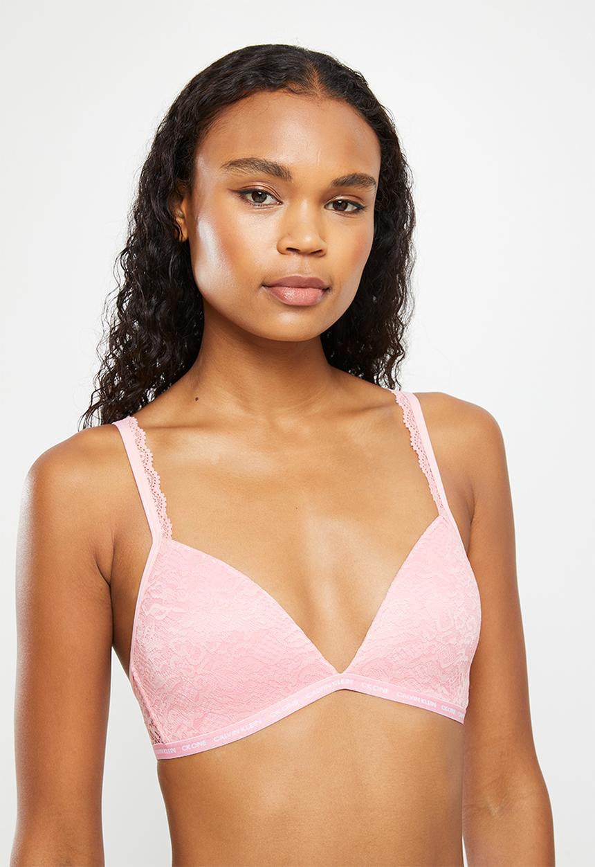 Calvin Klein - Triangle one lace - pink shell