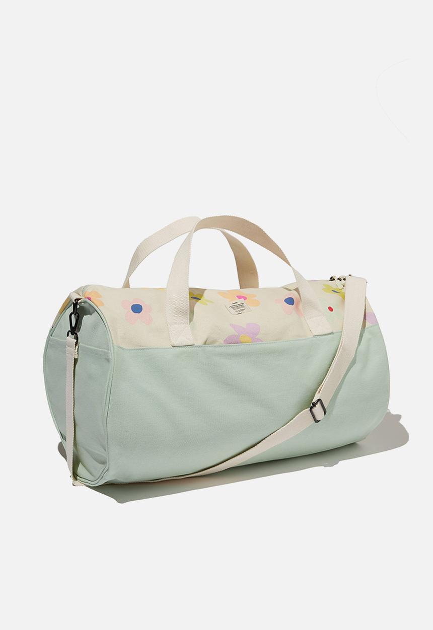 Typo - Weekender barrel bag - spring mint