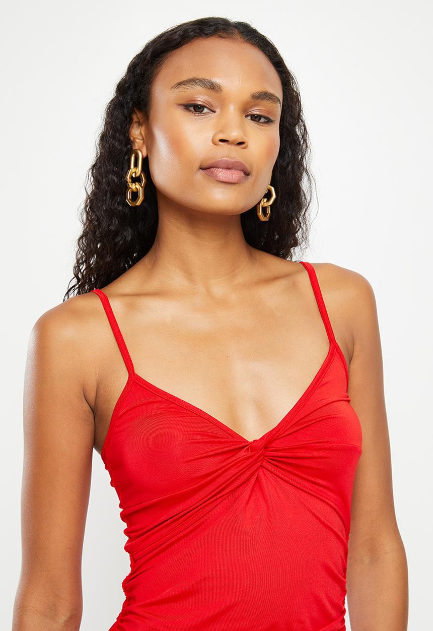 dailyfriday - Mini bodycon dress - red