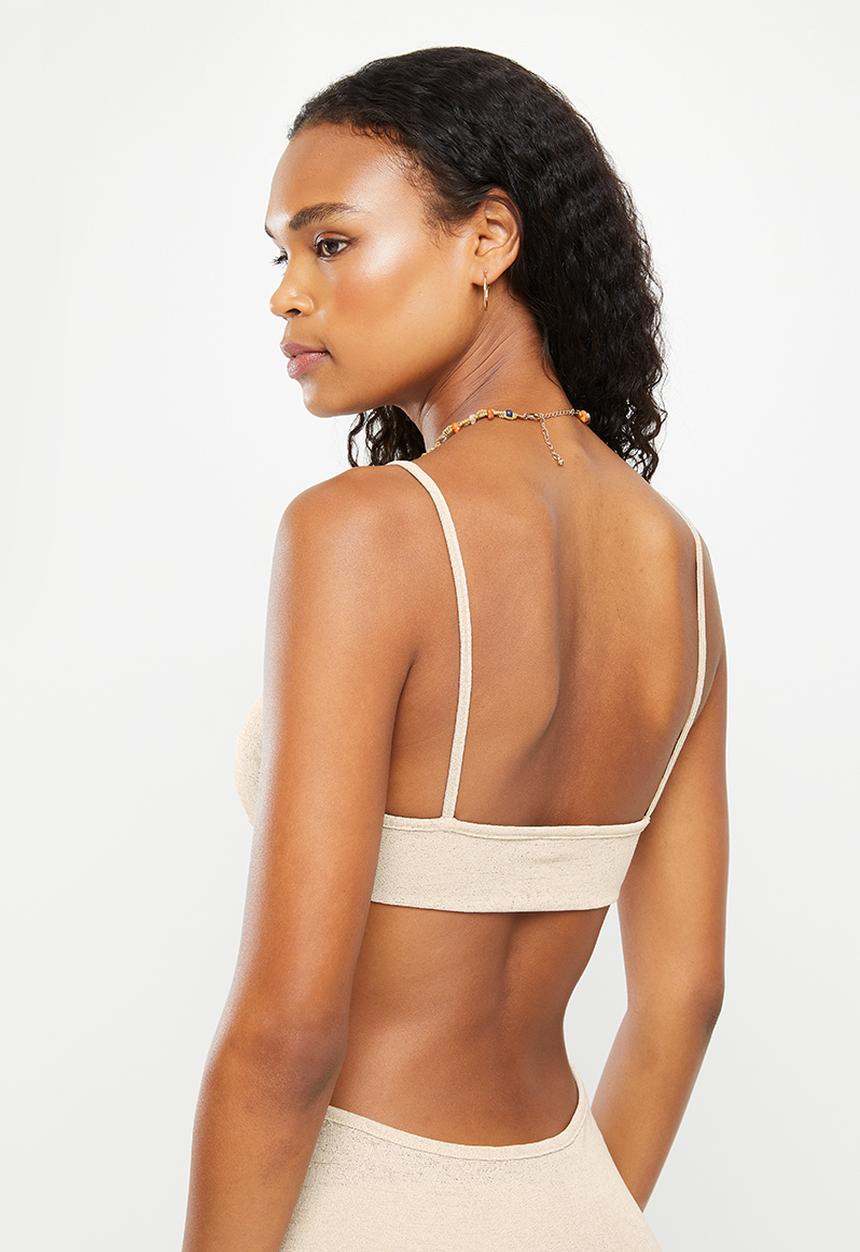 dailyfriday - Knot detail maxi dress - white