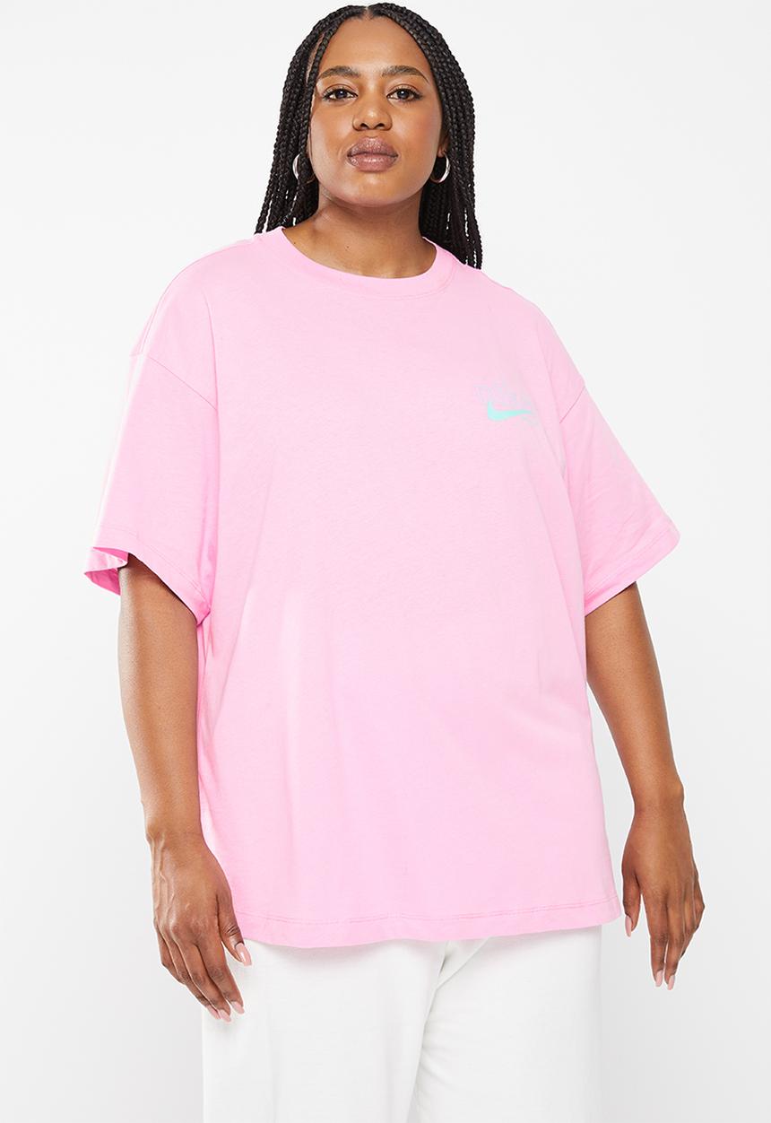 Nike - Plus w nike sports wear tee oc 1 bf - pink rise
