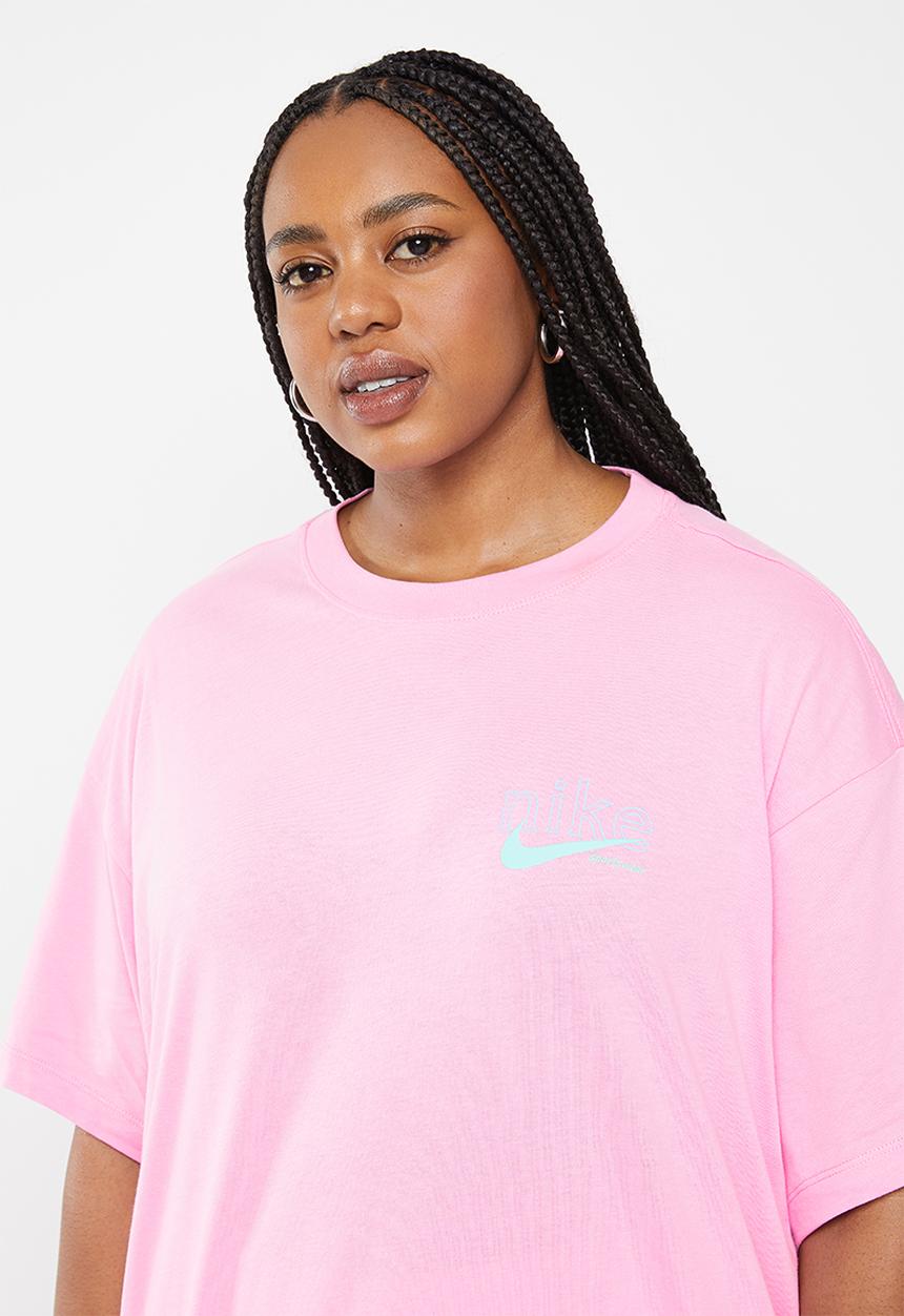 Nike - Plus w nike sports wear tee oc 1 bf - pink rise